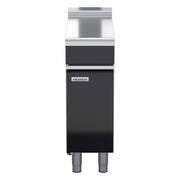 Waldorf Bold 300mm Bench Top Low Back Version - Cabinet Base With Fixed Front Panel - BTLB8300-CD