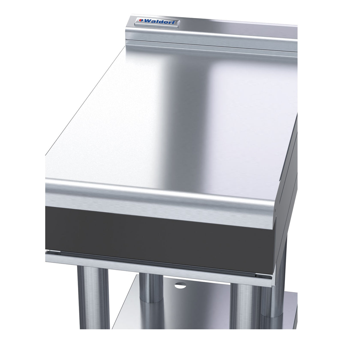 Waldorf Bold 450mm Bench Top Low Back Version - Leg Stand - BTLB8450-LS