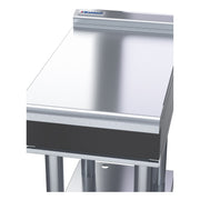 Waldorf Bold 450mm Bench Top Low Back Version - Leg Stand - BTLB8450-LS