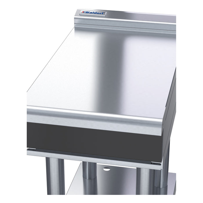 Waldorf Bold 450mm Bench Top Low Back Version - Leg Stand - BTLB8450-LS