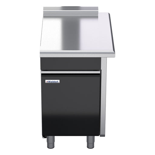 Waldorf Bold 550mm Bench Top Low Back Version - Cabinet Base With Fixed Front Panel - BTLB8550-CD-RH