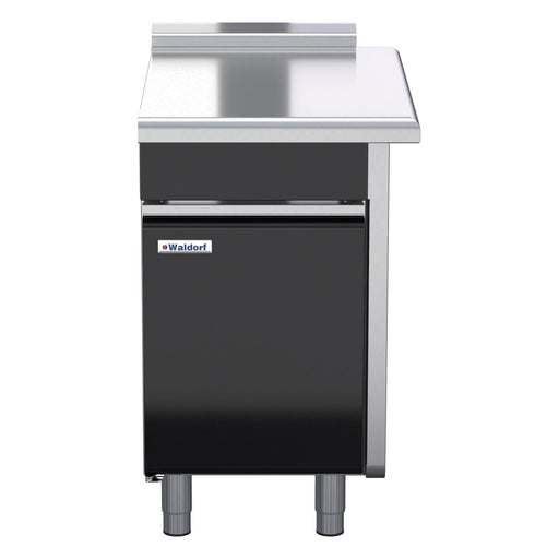 Waldorf Bold 550mm Bench Top Low Back Version - Cabinet Base With Fixed Front Panel - BTLB8550-CD-RH