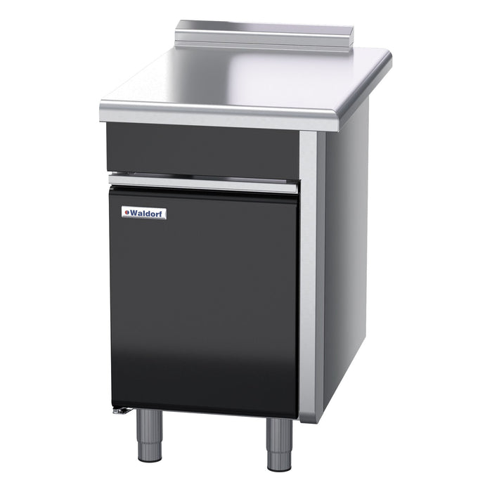 Waldorf Bold 550mm Bench Top Low Back Version - Cabinet Base With Fixed Front Panel - BTLB8550-CD-RH