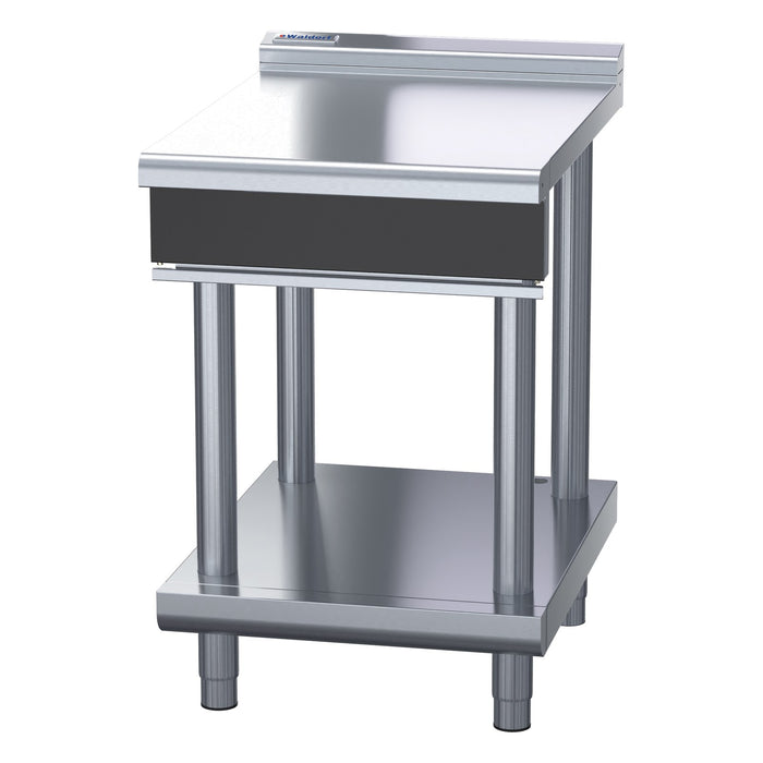 Waldorf Bold 600mm Bench Top Low Back Version - Leg Stand - BTLB8600-LS