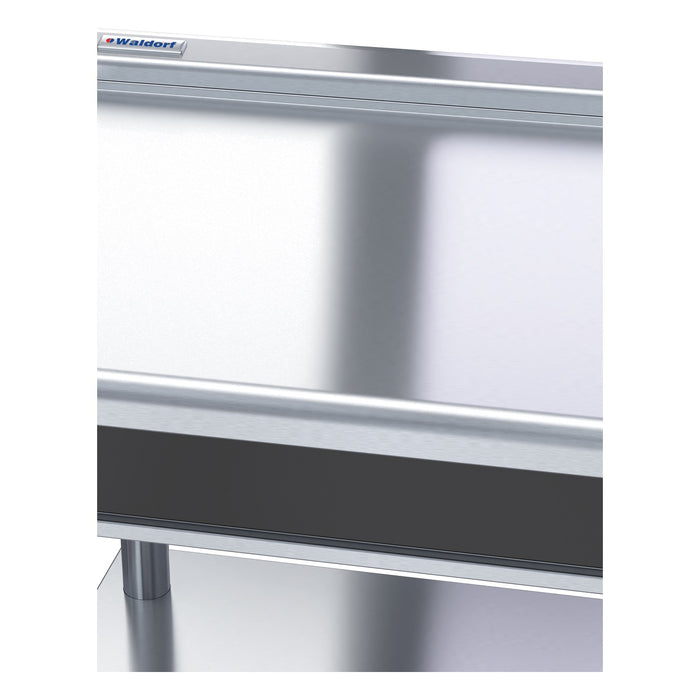 Waldorf Bold 900mm Bench Top Low Back Version - Leg Stand - BTLB8900-LS