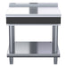 Waldorf Bold 900mm Bench Top Low Back Version - Leg Stand - BTLB8900-LS