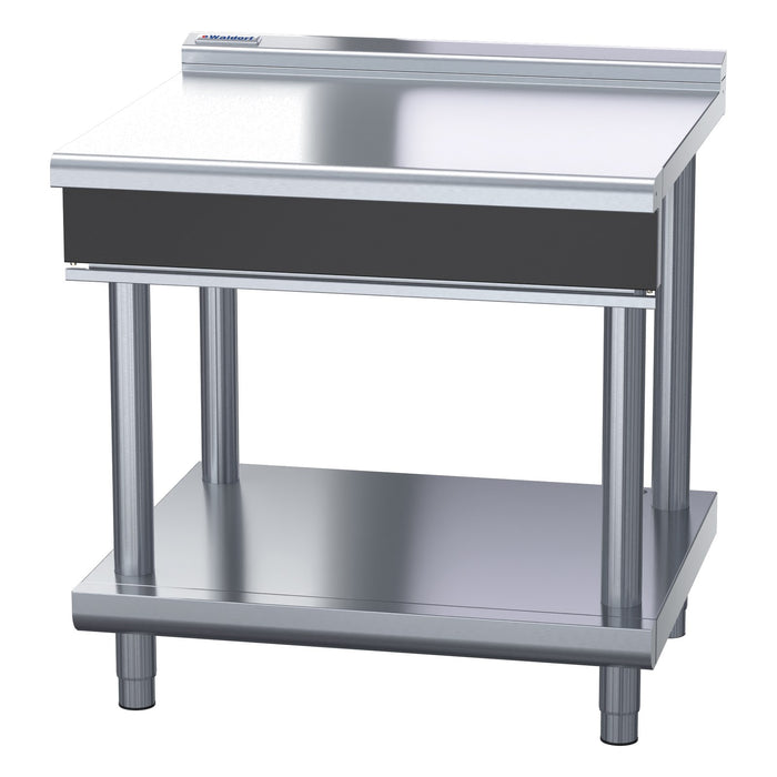 Waldorf Bold 900mm Bench Top Low Back Version - Leg Stand - BTLB8900-LS