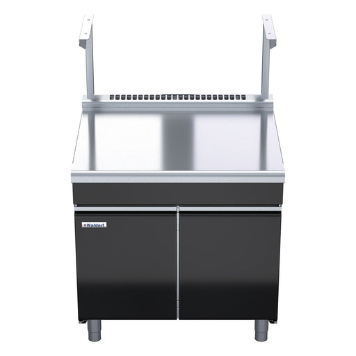 Waldorf Bold 900mm Bench Top With Salamander Support Low Back Version - Cabinet Base - BTLB8900S-CD