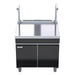 Waldorf Bold 900mm Bench Top With Salamander Support Low Back Version - Cabinet Base - BTLB8900S-CD