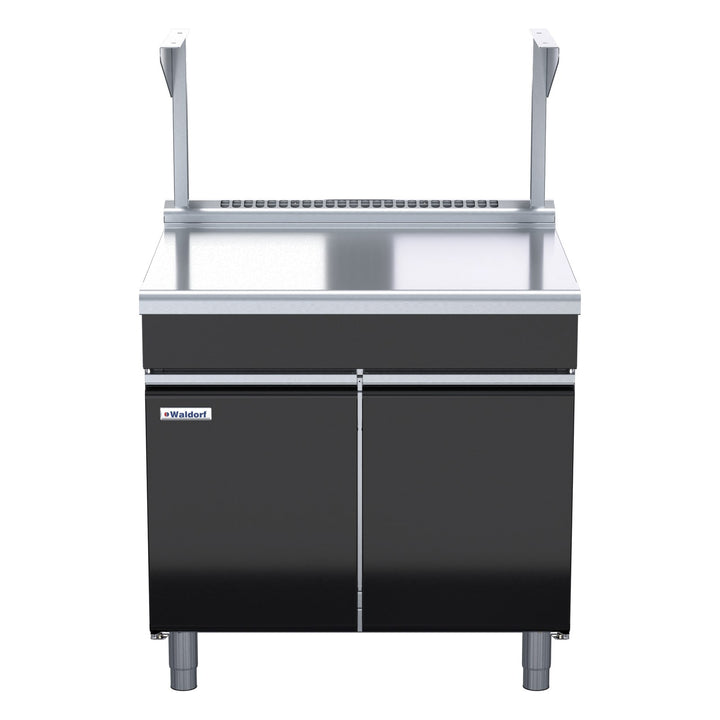 Waldorf Bold 900mm Bench Top With Salamander Support Low Back Version - Cabinet Base - BTLB8900S-CD