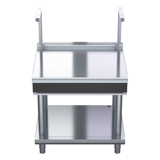 Waldorf Bold 900mm Bench Top With Salamander Support Low Back Version - Leg Stand - BTLB8900S-LS