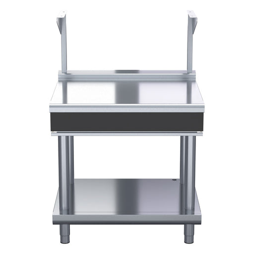 Waldorf Bold 900mm Bench Top With Salamander Support Low Back Version - Leg Stand - BTLB8900S-LS