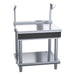 Waldorf Bold 900mm Bench Top With Salamander Support Low Back Version - Leg Stand - BTLB8900S-LS