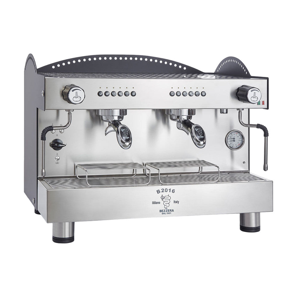 Bezzera 3L Black 2 Group Professional Espresso Machine - BZB2016B2DE