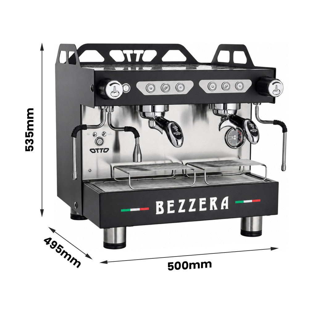 Bezzera Otto DE Auto-Foamer Espresso Machine - BZOTTOCDEAF2B