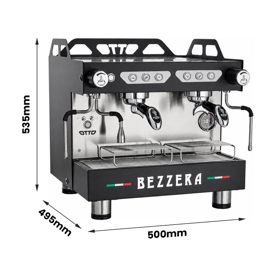 Bezzera Otto DE Auto-Foamer Espresso Machine - BZOTTOCDEAF2B