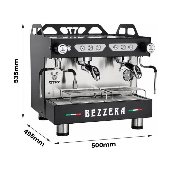 Bezzera Otto DE Auto-Foamer Espresso Machine - BZOTTOCDEAF2B