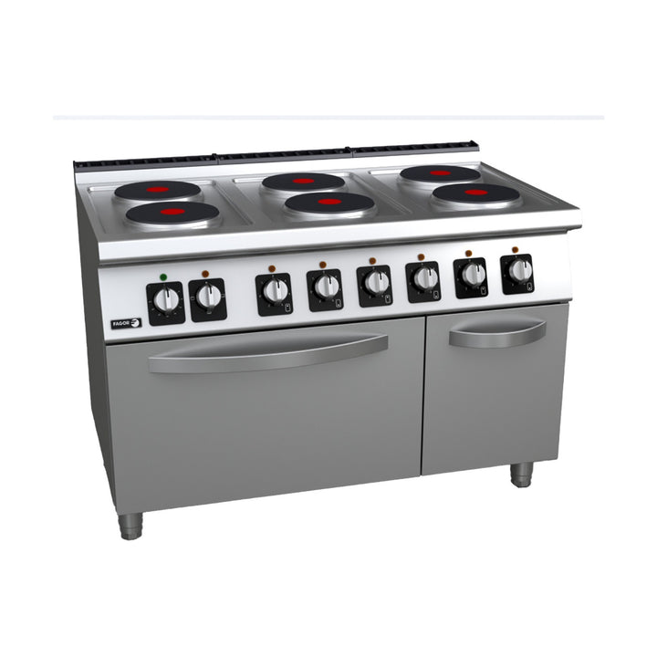 Fagor Kore 700 Series Electric 6 Burners with Oven - C-E761