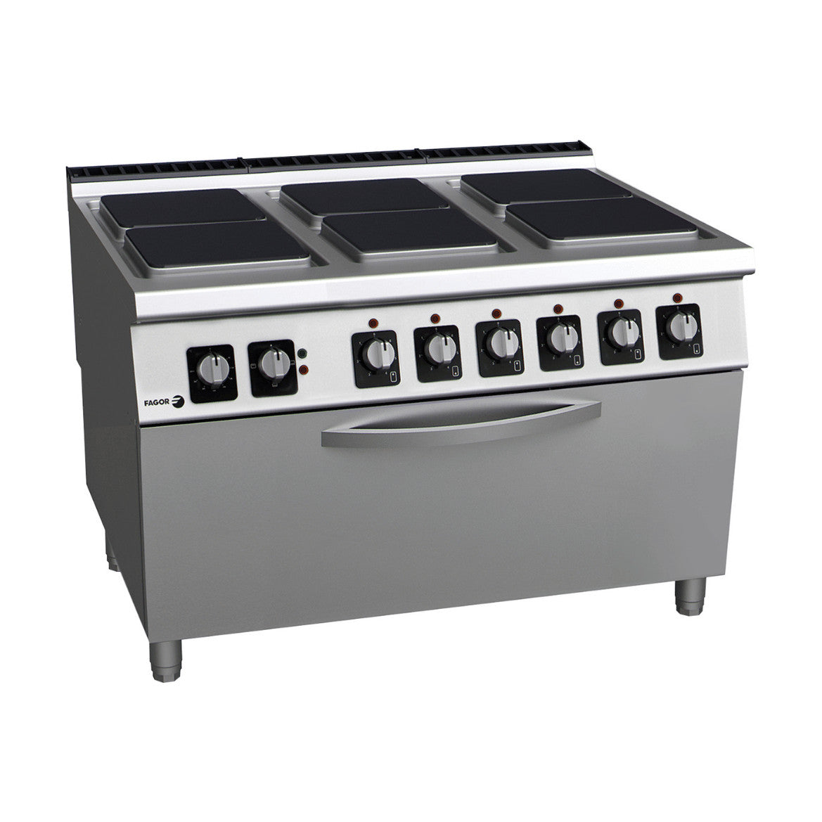 Fagor Kore 900 Series Electric 6 Burner with oven C-E961OP