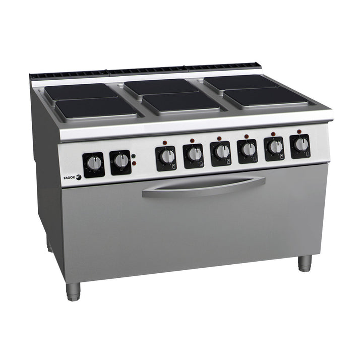 Fagor Kore 900 Series Electric 6 Burner with oven C-E961OP