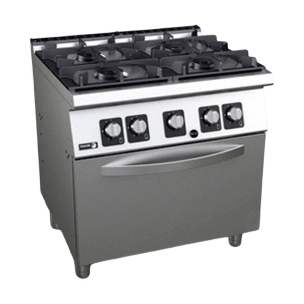 Fagor Kore 700 4 Burner Gas Range with Gas Oven - C-G741H