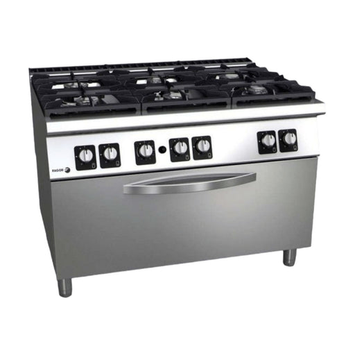 Fagor Kore 900 Series Gas 6 Burner with Gas Oven - C-G961OPH