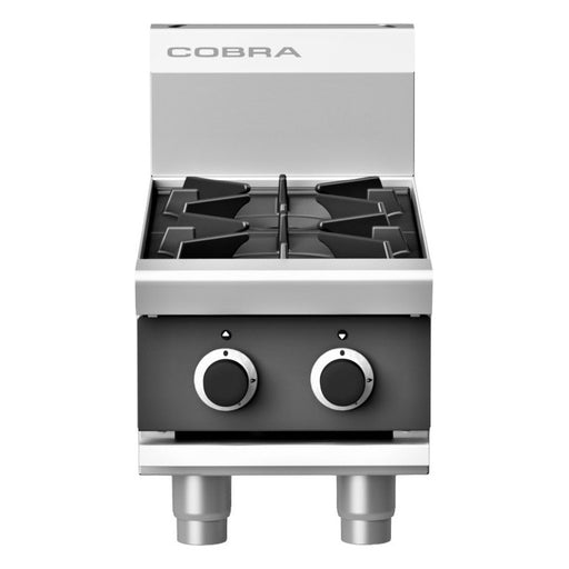 Cobra 305mm Two Burner Gas Cooktop - Bench Model - C3D-B