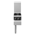 Cobra 305mm Two Burner / Wok End Gas Cooktop - C3D-W