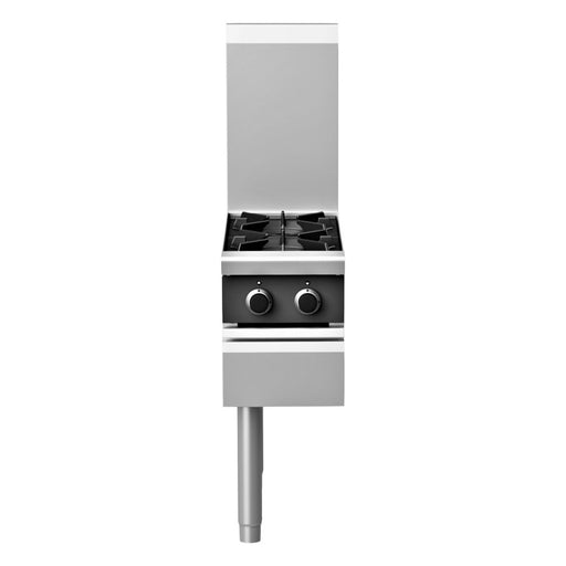 Cobra 305mm Two Burner / Wok End Gas Cooktop - C3D-W