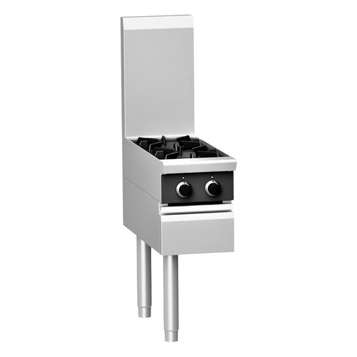 Cobra 305mm Two Burner / Wok End Gas Cooktop - C3D-W