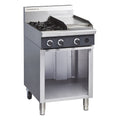 Cobra 600mm Two Burner / Griddle Gas Cooktop - C6C