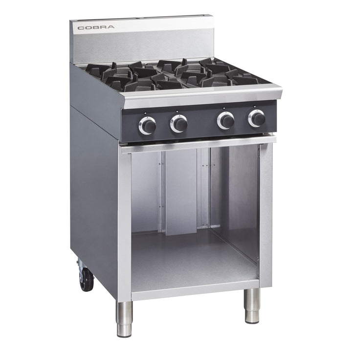 Cobra 600mm Four Burner Gas Cooktop - C6D