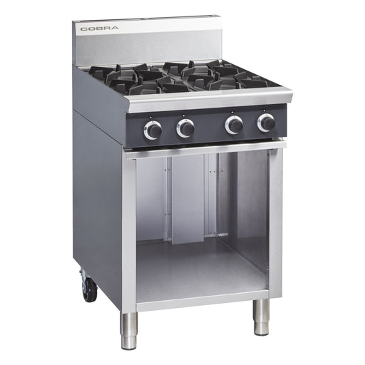 Cobra 600mm Four Burner Gas Cooktop - C6D
