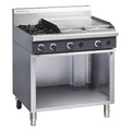 Cobra 900mm Two Burner / Griddle Gas Cooktop - C9B