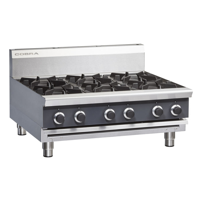 Cobra 900mm Six Burner Gas Cooktop - Bench Model - C9D-B