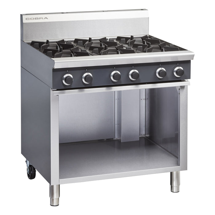 Cobra 900mm Six Burner Gas Cooktop - C9D