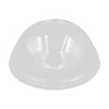 PakMax 78mm PET Cold Paper Cups Dome Lids - CCDL-78C-PET-LID