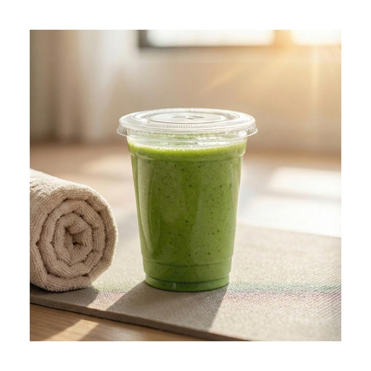 PakMax 90mm PET Flat Lids - CCFL-90C-PET-LID