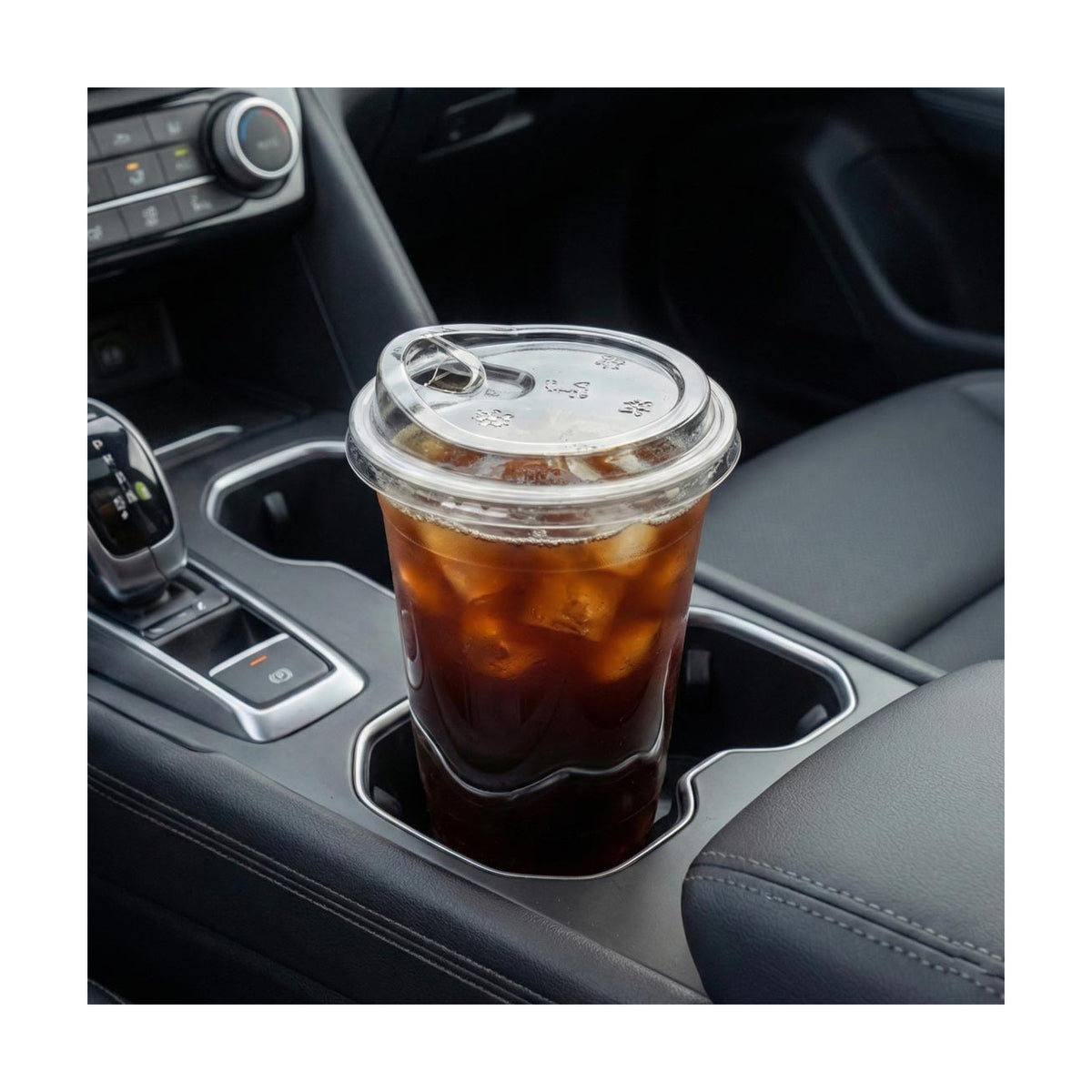 PakMax 90mm Cold Cup Sip Through Lid - CCSTL-90C-PET-LID