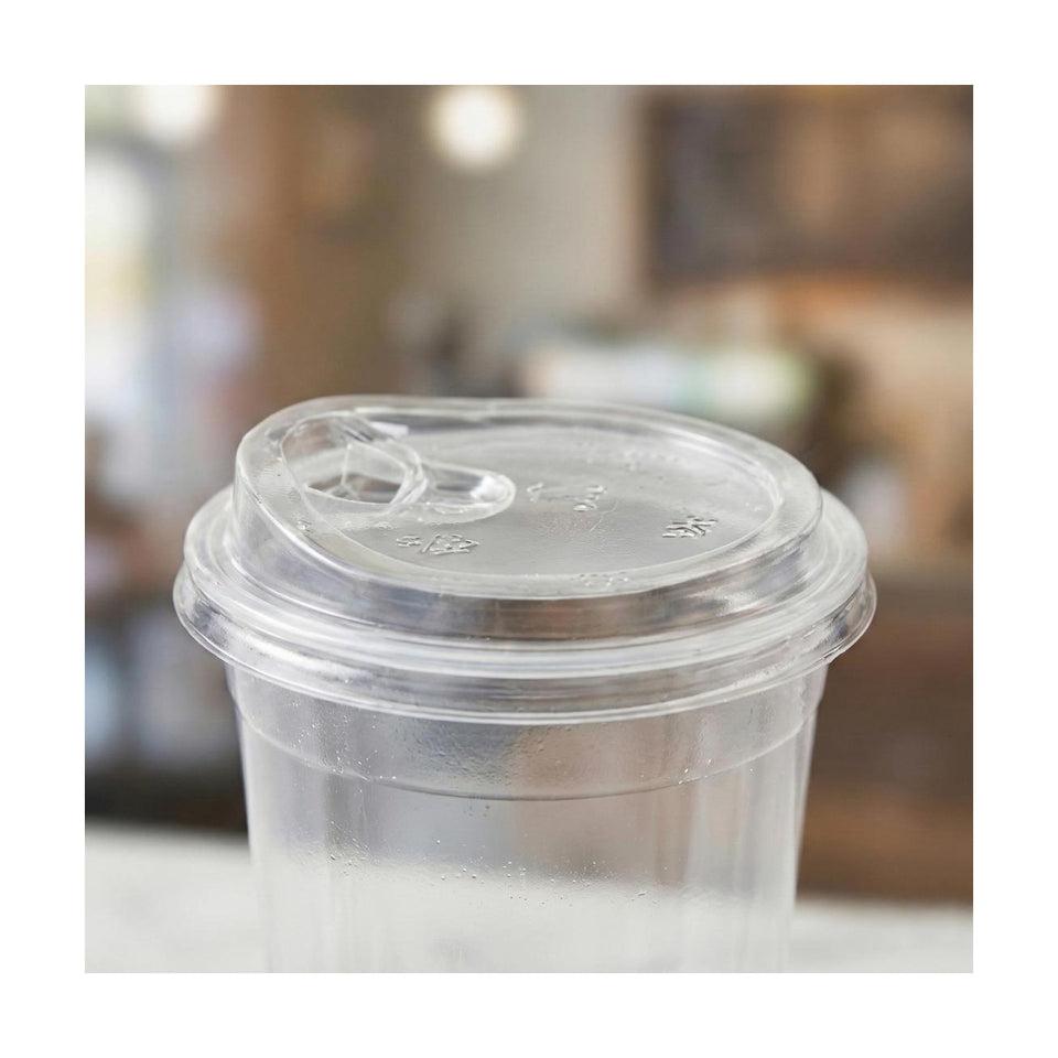 PakMax 98mm Cold Cup Sip Through Lid - CCSTL-98C-PET-LID