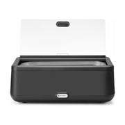 Hendi Chafing Dish Black - CDU0001 with the lid lifted