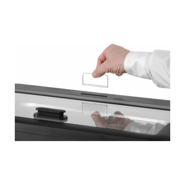 Hendi Chafing Dish Black - CDU0001 name card holder on the lid