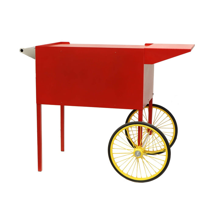 Paragon Large Red Popcorn Cart for 12oz and 16oz Machines