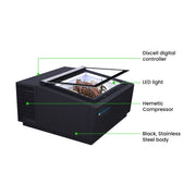 Bonvue Bench Top Gelato / Ice cream Display Showcase - CGD-03B