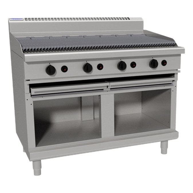 Waldorf 800 Series 1200mm Gas Chargrill - Cabinet Base - CH8120G-CB