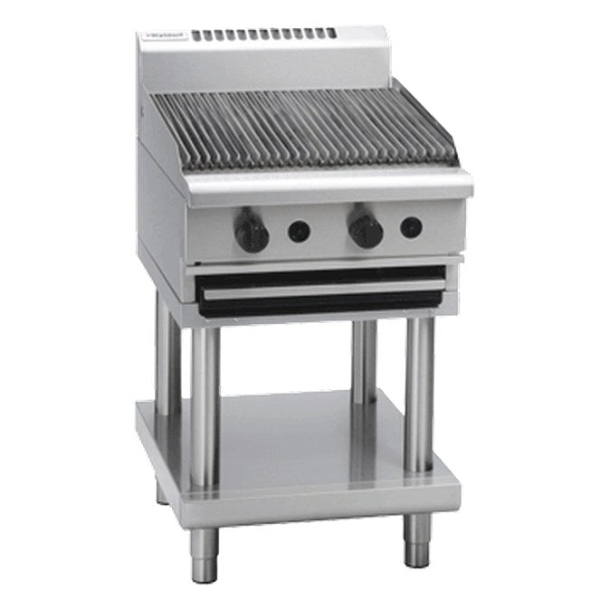 Waldorf 800 Series 600mm Gas Chargrill - Leg Stand - CH8600G-LS
