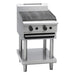 Waldorf 800 Series 600mm Gas Chargrill Low Back Version - Leg Stand - CHL8600G-LS