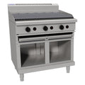 Waldorf Bold 900mm Gas Chargrill Low Back Version - Cabinet Base - CHL8900G-CB