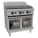 Waldorf Bold 900mm Gas Chargrill Low Back Version - Cabinet Base - CHL8900G-CB
