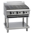 Waldorf 800 Series 900mm Gas Chargrill - Leg Stand - CH8900G-LS